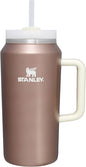 STANLEY Quencher H2.0 Flow State Tumbler, 64 oz, Rose Quartz Glow | Handle and by Unknown
