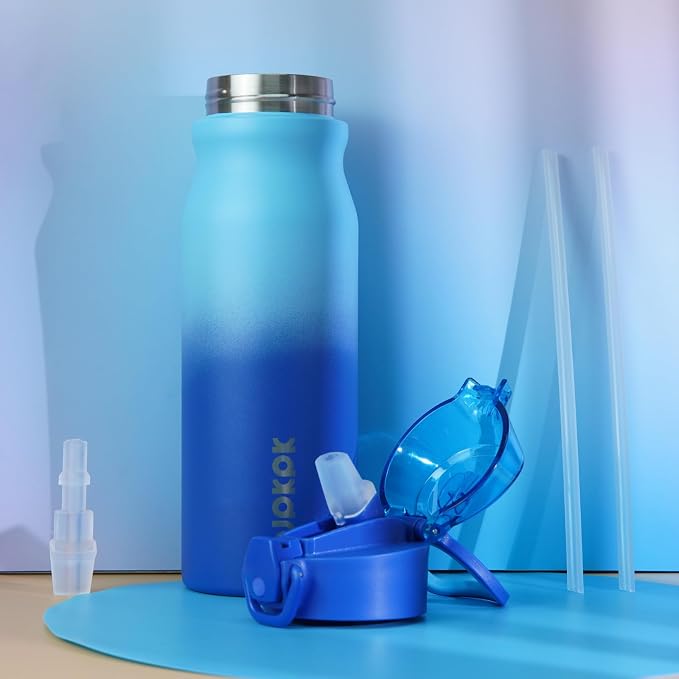 BJPKPK 25 oz Insulated Water Bottle, Stainless Steel Flask | Leak Proof Locking - Image 6