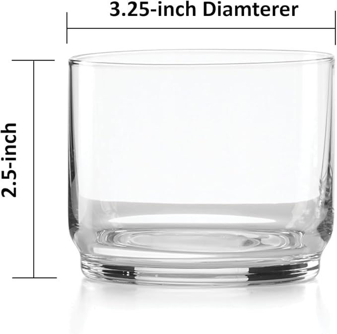 Lenox Tuscany Classics Stackable 6-Piece Short Glasses - Image 2