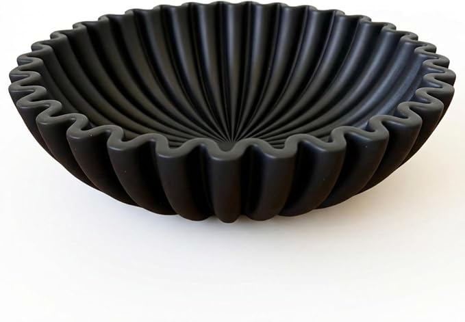 OAKOA Black Decorative Bowl Decor by OAKOAHome