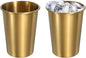 uxcell 2 Pcs Stainless Steel Cups, 14oz/400ml Metal Cups Double Wall Tumbler by uxcell