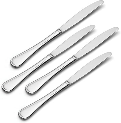 Oneida Silverware Set For 4, Flight Everyday Dinner Knives Flatware Set of 4 - Image 2
