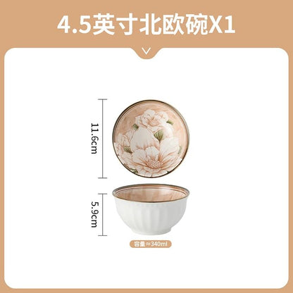 Japanese-style personalized household ceramic tableware, restaurant matching - Image 2