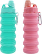 Collapsible Water Bottles Travel water bottle Sports Portable Sport Water by YCTMALL