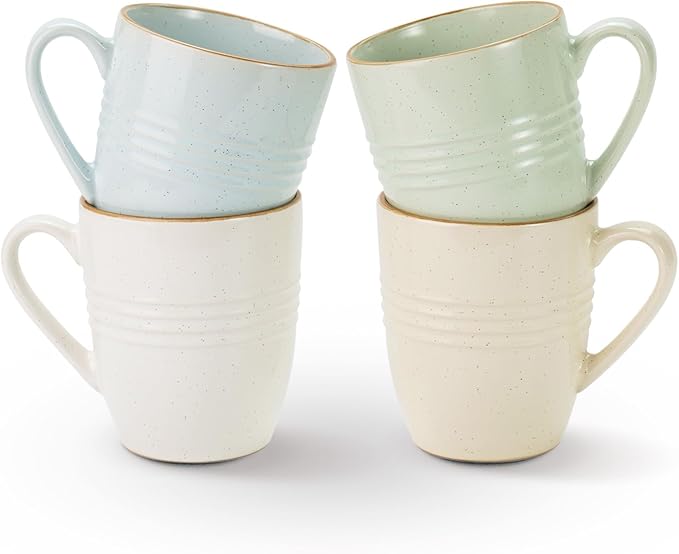 famiware Jupiter Coffee Mugs Set of 4, 13oz Coffee Mug, Microwave and by Famiware