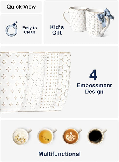 LE TAUCI Espresso Cups 6 oz, Ceramic Demitasse Cup, Small Coffee Mugs - Image 5