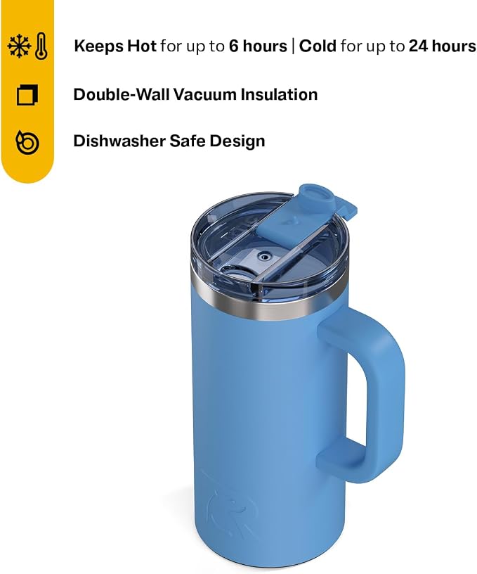 RTIC 16oz Road Trip Travel Mug - Image 2