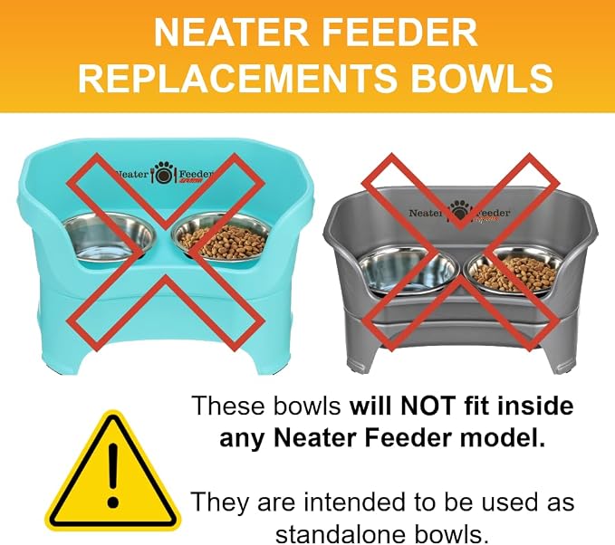 Neater Pet Brands 16 Cup Stainless Steel Dog Bowls, Large Dog Water Bowl or - Image 4
