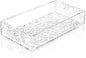 Acrylic Napkin Holder, 9x5.5x1.8 Inch, Paper Towel Holder, Rectangle | Water by Bryantye