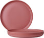 Mepal - Dinner plate 4 pieces Silueta - Dishwasher & microwave resistant - by MEPAL