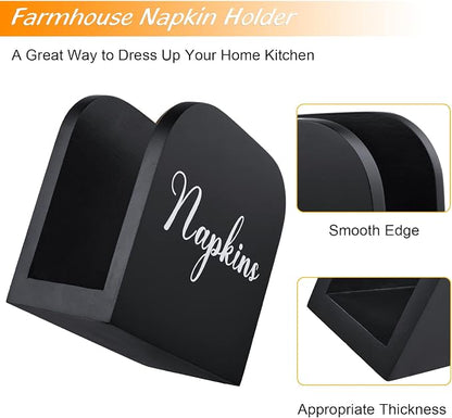 Black Napkin Holder for Table - Image 5