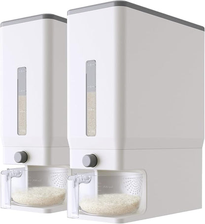 Lifewit Rice Dispenser 25 Lbs, Airtight Storage by Lifewit