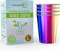 Stainless Steel Kids Cups 8 oz by CHILLOUTLIFE