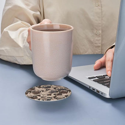 6 Pcs Leather Coasters for Drinks - Image 8