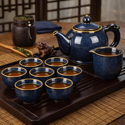 9-Piece Chinese Tea Set, Gongfu Tea Sets - Image 3