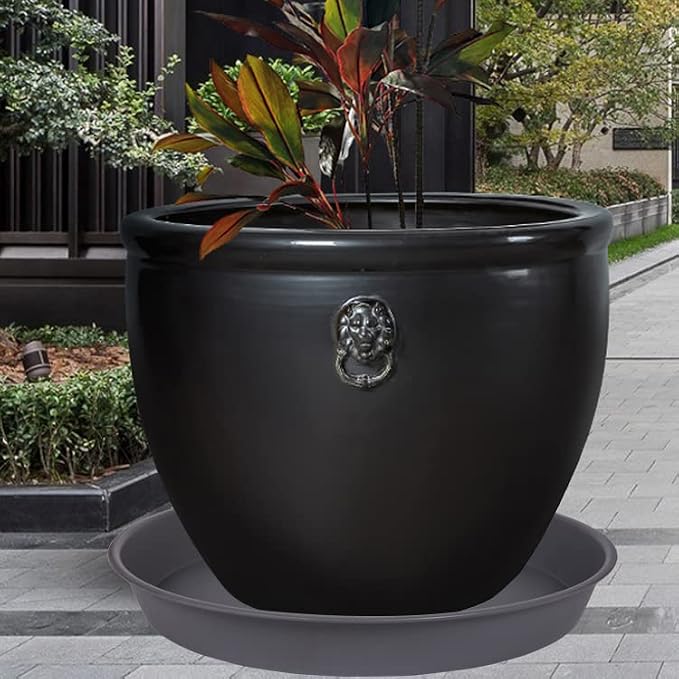 2 Pack of 16 17 inch Plant Saucer, 2.3" Depth, Plant Trays - Image 8