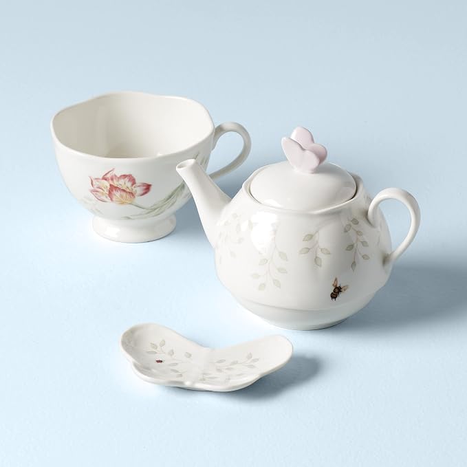 Lenox 6083927 Butterfly Meadow Teapot - Image 4