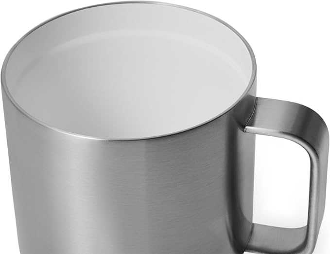 YETI Rambler 14 oz Ceramic Lined Stackable Mug, Vacuum Insulated, Stainless - Image 7