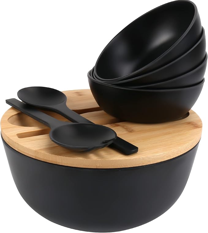 ShineMe Salad Bowls, Large Salad Bowl by ShineMe