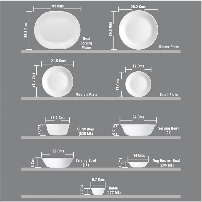Corelle Livingware Winter Frost White 2qt Serving Bowl - Image 3