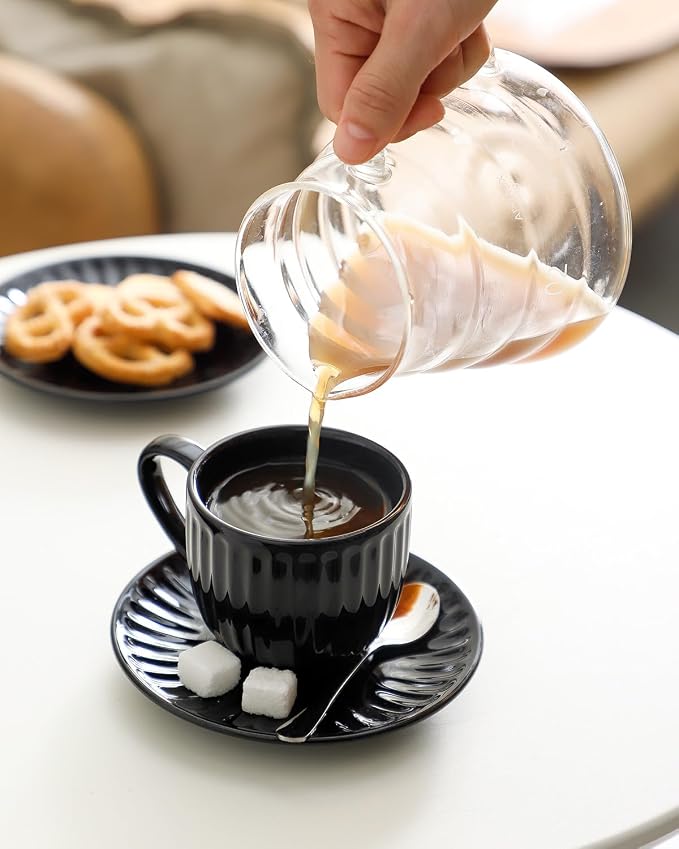 Hasense 6 Oz Cappuccino Cups - Image 6