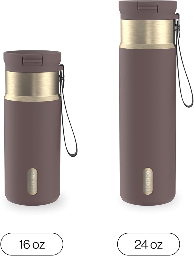 Contigo SnapSeal 16 oz Stainless Steel Vacuum-Insulated Water Bottle - Image 4