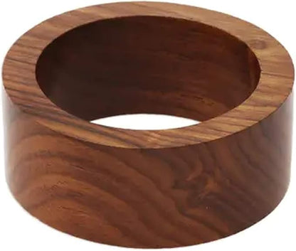 Handmade Wood Napkin Ring Set - Image 5