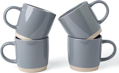 famiware Coffee Mugs for 4, 13 oz Mug Set, Drinking Cup by Famiware
