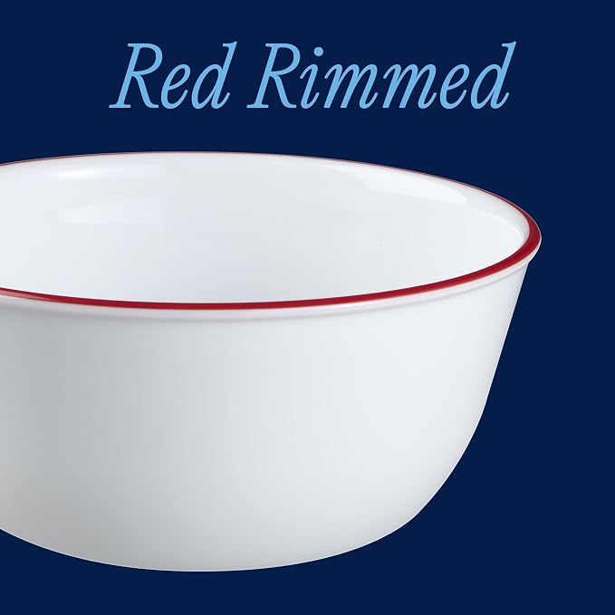 Corelle Vitrelle Glass 6-PC Bowls Set, - Image 2