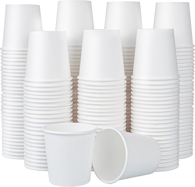 SIUQ 600 Pack 4 OZ Paper Cups, Small Disposable Paper Cups by SIUQ