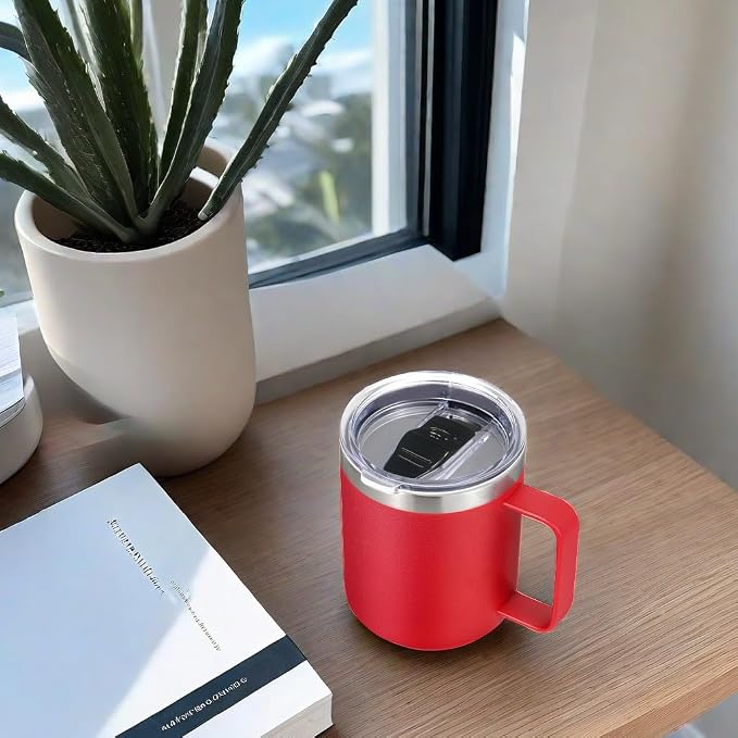 Volhoply 14oz Insulated Stainless Steel Coffee Mug - Image 5