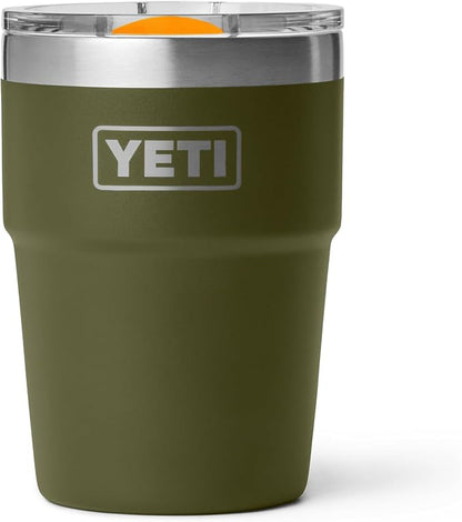 YETI Rambler 16 oz Stackable Tumbler, Vacuum Insulated, Stainless Steel by YETI