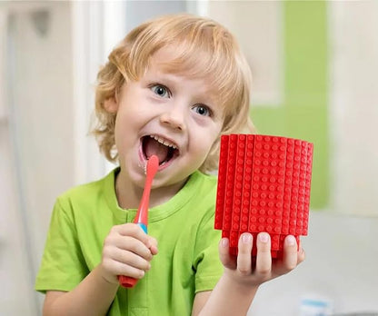 DEEXITO Build on Brick Coffee Mugs, Creative DIY Kids Party Cups - Image 5