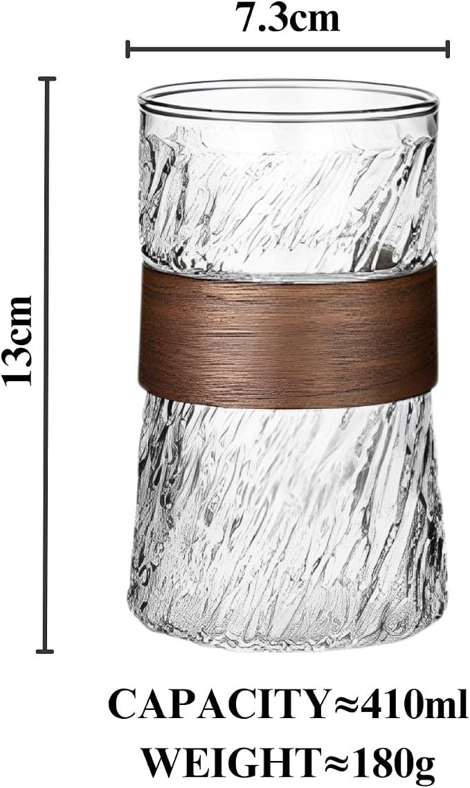 Clear Glass Pour-Over Coffee Cups - Image 6