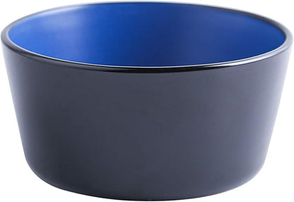 SERVICE FOR 8 - Total of 32 pieces including 8 dinner plates (10”), 8 salad plates (7.5”), 8 bowls (5.75”), and 8 mugs (12 oz), making it the perfect set to service 8 people