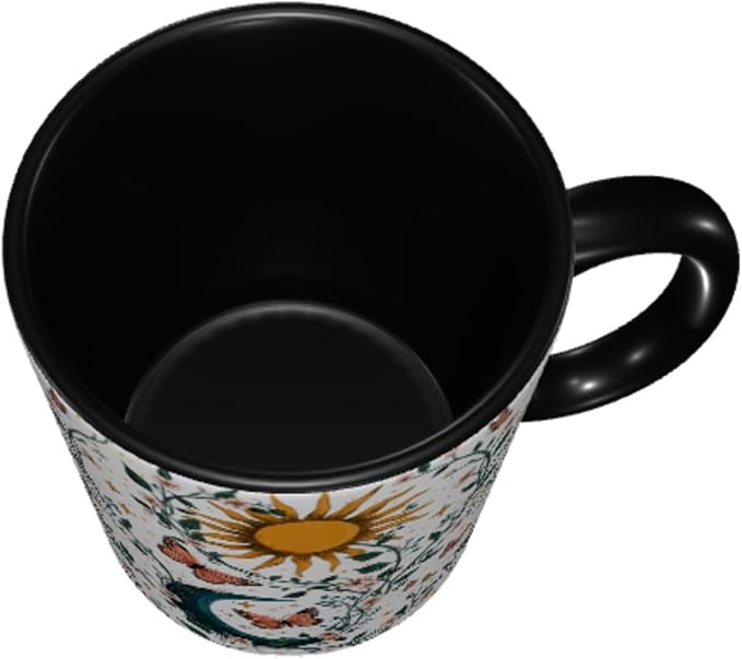Sun Moon Coffee Mug 11 Ounce Mugs Ceramic Tea Cup Drinking Water Cups | Novelty - Image 5