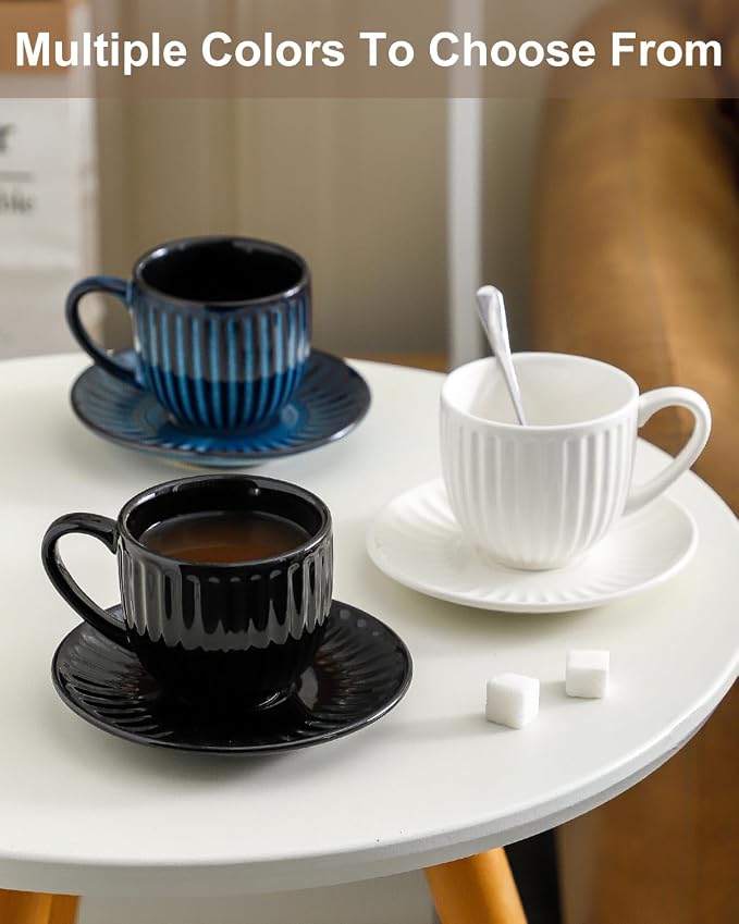 Hasense 6 Oz Cappuccino Cups - Image 5