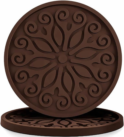 Silicone Coasters for Drinks, Resistant Reusable Drink Coasters-Great Gift for by Unknown