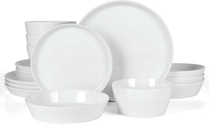 Martha Stewart Selma Chip & Scratch Resistant Dinnerware Set Service by MarthaStewart