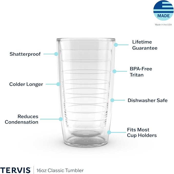 Tervis Palm Tree & Hammock Scene Made in USA Double Walled Insulated Tumbler - Image 3