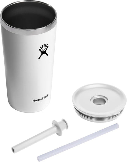 20 OZ All Around Tumbler Straw LID White - Image 8