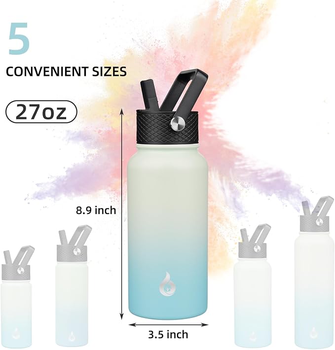 BJPKPK 27oz Insulated Water Bottle - Image 4