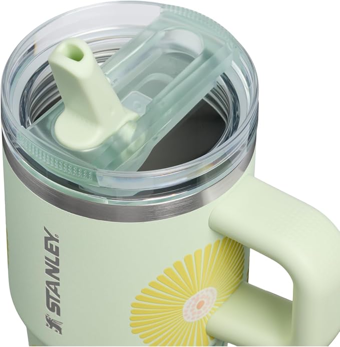 STANLEY Quencher ProTour Flipstraw Tumbler, 20 oz, Honeydew Garden | Built-In - Image 2