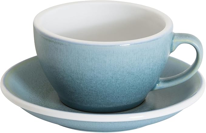 Loveramics Matt Cappuccino Cup, 8 oz Ceramic Latte Art Mug by LoveramicsUSA