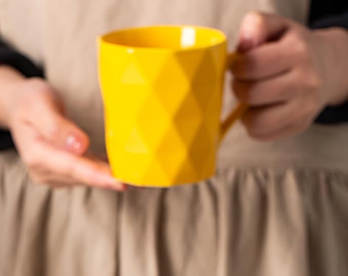11 Ounce Porcelain Mugs, Tea and Cocoa Mug Set - Image 4