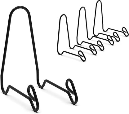 Artliving (4 Pack Black Display Stand Easel Iron Bowl Stands by Artliving