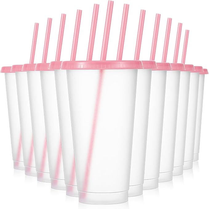 Mifoci 12 Pcs Plastic Tumbler by Mifoci