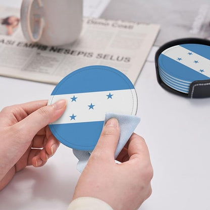 Honduras Flag Coasters for Drinks - Image 5