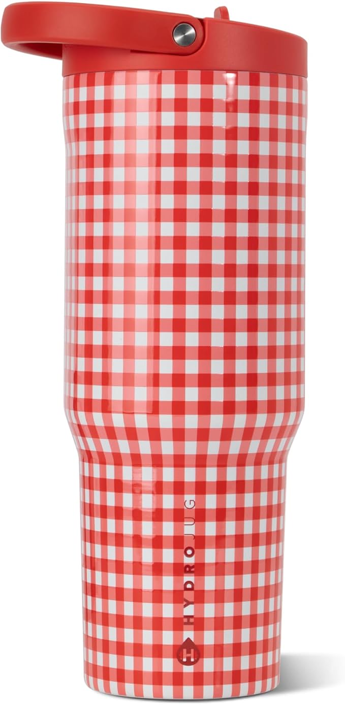 HydroJug Sport 32 oz Insulated Stainless Steel Water Bottle, Summer Picnic by Hydrojug