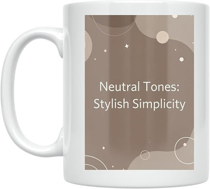 Minimalist Coffee Mug by Unknown